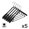Вешалки АЛИ ЧАЙНА, "Ложка", 5 шт. 45*21 137гр (SY054 BLACK, 45*21)