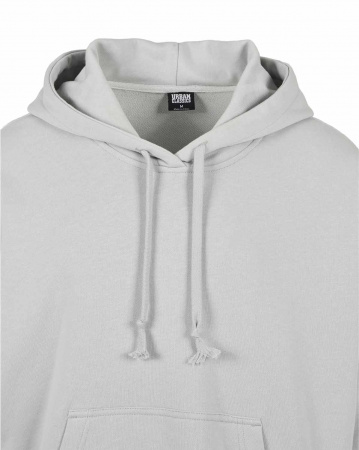 Толстовка мужская с капюшоном Urban Classics 80's Hoody TB4154 (XXL серый светлый)