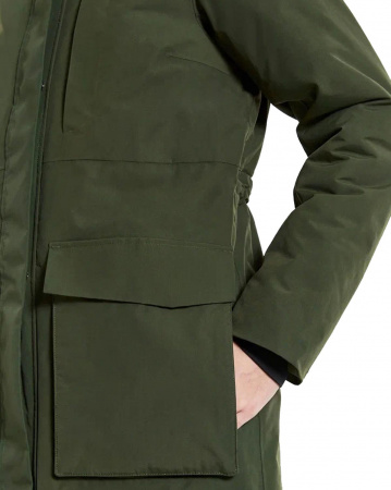 Куртка женская Didriksons Leya Long 504300 (300 тёмно-зелёный, 36)