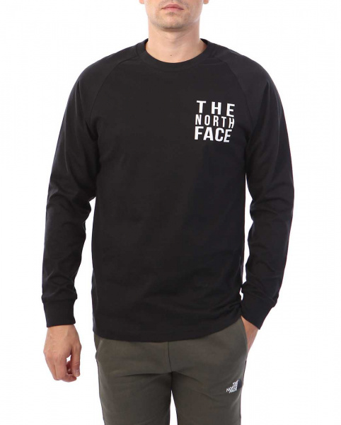 Лонгслив мужской The North Face NSE T-Shirt 100 (M черный)