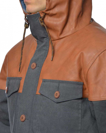 Куртка-парка Iriedaily Dock 36 Winter Parka (XL темно-синий)
