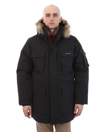 Пуховик Carhartt WIP Bering Parka (XL черный)