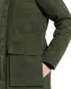 Куртка женская Didriksons Leya Long 504300 (300 тёмно-зелёный, 34)