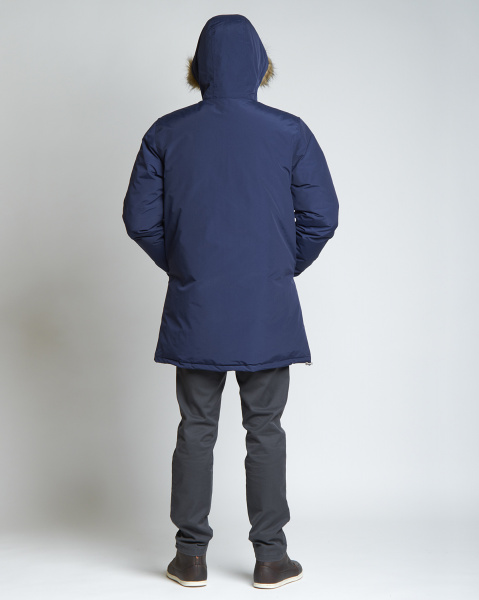 Пуховик мужской Fred Perry SJ3079 (L синий)