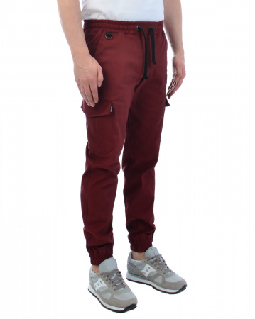 Джоггеры мужские Cool Penguin JMTL 1713 (Red Wine XS)