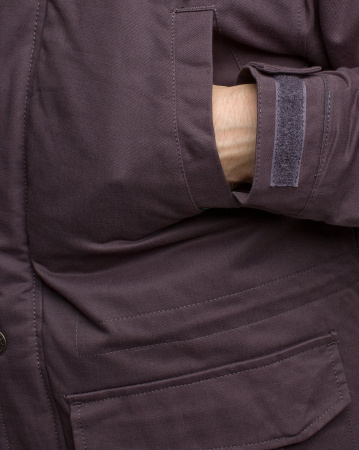 Парка зимняя Iriedaily Goerlitzer Parka (M серый шалфей)