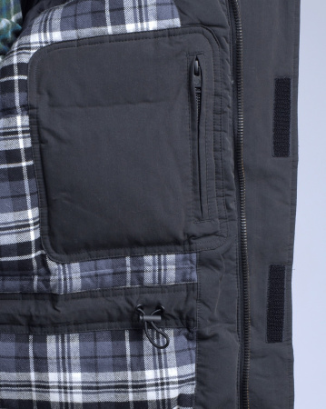 Пуховик мужской Fred Perry J1286 (M черный)
