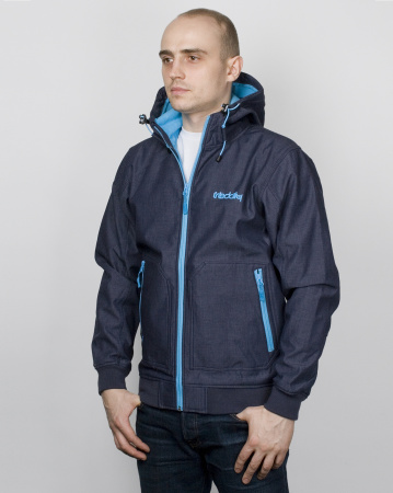 Куртка Iriedaily Sober Hooded Jacket (XL темно-голубой)