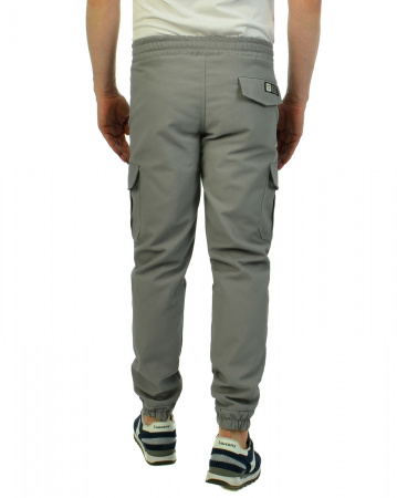 Джоггеры мужские на флисе Cool Penguin JMC 1713W (Gray 3XS серый)