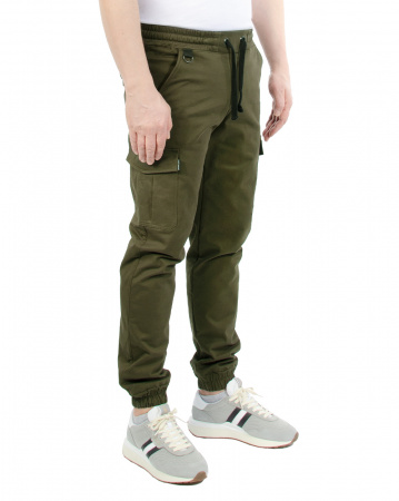 Джоггеры мужские на флисе Cool Penguin JMTL 1713W (Green XL)