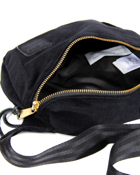 Сумка поясная Herschel Fifteen 10215 CORDUROY (BLACK 2L)
