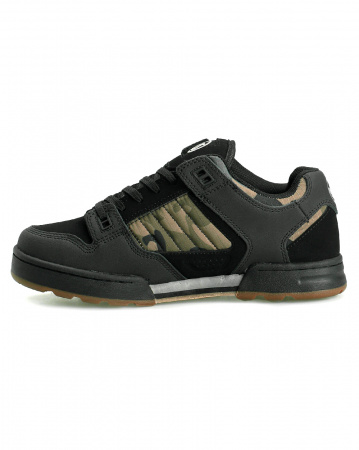 Кеды низкие мужские DVS MILITIA (BLACK CAMO LEATHER MENS, 10.5)