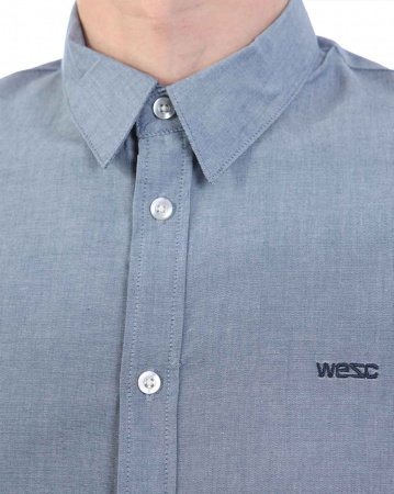Рубашка Wesc, C1, Gaber Men's s/s Shirt (S темно-голубой)
