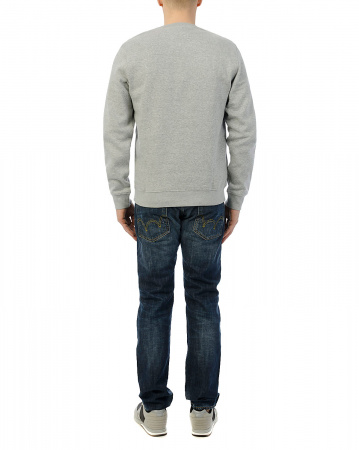 Толстовка свитшот Champion Authentic American EM006 RS509 (L серый золотой)