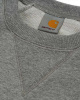 Толстовка свитшот Carhartt Chase Sweatshirt (M темно-серый)