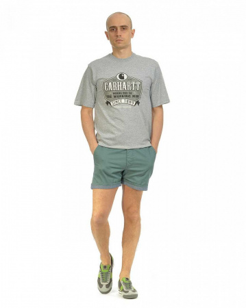 Футболка Carhartt USA 101129 034 Relaxed Fit (S серый золотой)