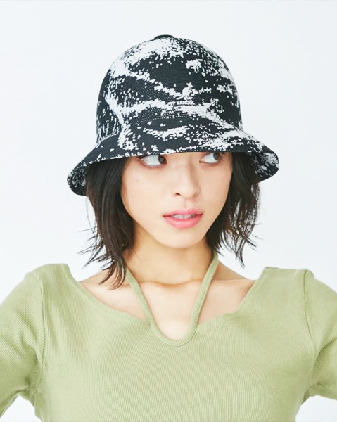 Панама Kangol AIRBRUSH CASUAL K3546 (BW016 Black white, L)