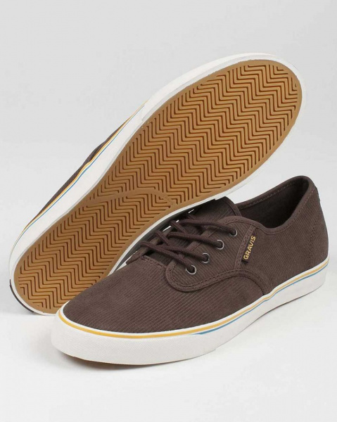 Кеды Gravis Slymz Suede MNS (41.0 коричневый)