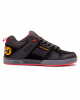 Кеды низкие мужские DVS COMANCHE 2.0+ (Black Yellow Fry Nubuk, 10)