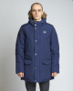 Пуховик мужской Fred Perry SJ3079 (XL синий)