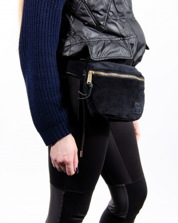 Сумка поясная Herschel Fifteen 10215 SATIN (BLACK 2L)