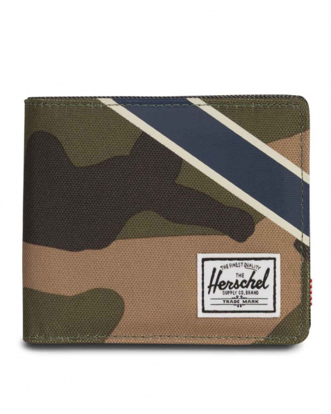 Кошелек Herschel Roy RFID (Woodland Camo/Grn OS)