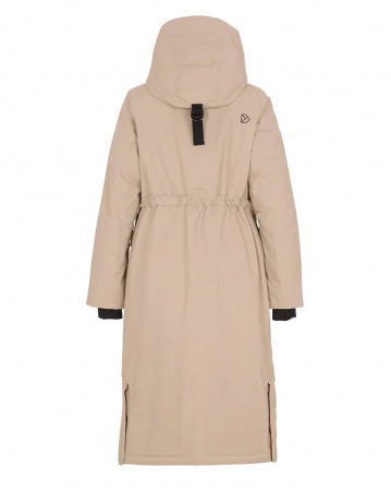 Куртка женская Didriksons Leya Long 504300 (569 глиняно-бежевый, 42)