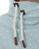 Толстовка женская с капюшоном Naketano Darthovic Pastel Blue (Mel Feathers M)