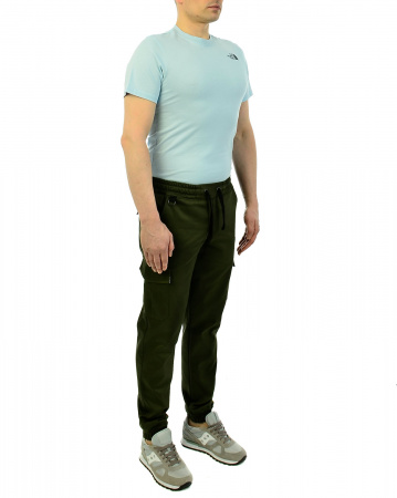 Джоггеры мужские на флисе Cool Penguin JMD 1713W (Dark Khaki 4XL )