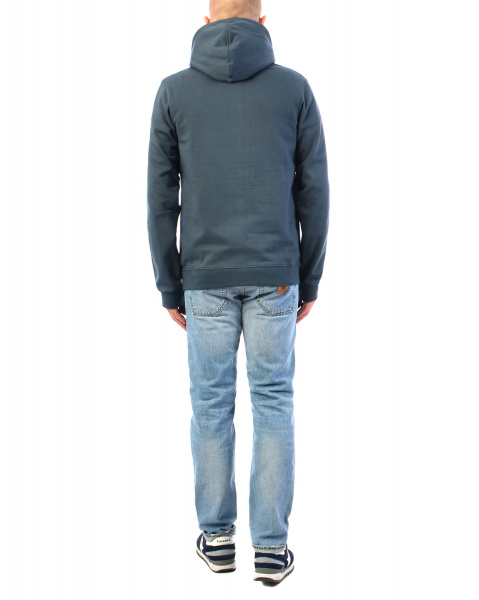 Толстовка мужская с капюшоном Iriedaily Hipster Hoody Sky (Steel Blue, L)