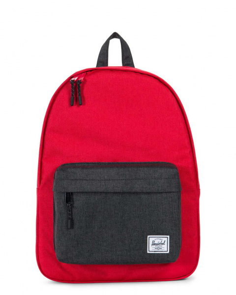 Рюкзак Herschel Classic (Barbados Cherry Crosshatch/Black Crosshatch 20 L)