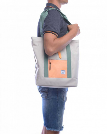 Сумка Herschel Market Ruber (11 L черно-красный)