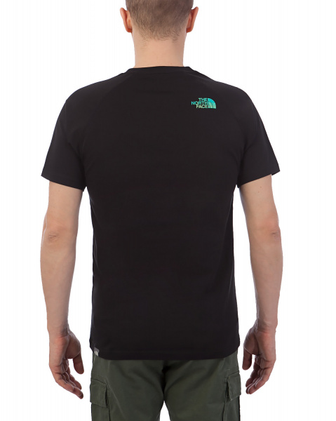 Футболка мужская The North Face Metallic Brand Print Iridiscent (XS черный)
