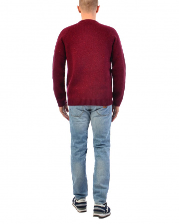 Свитер мужской Carhartt WIP Anglistic (L винный)