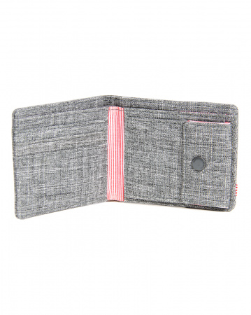 Кошелек Herschel Roy + Coin RFID (Raven Crosshatch OS)