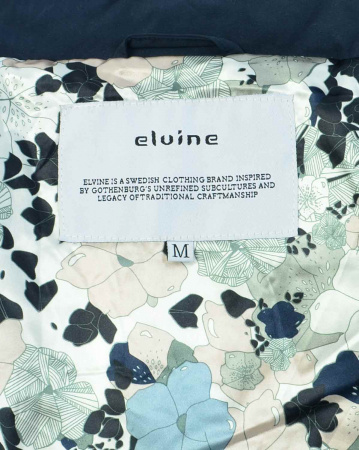 Пуховик Elvine Jeanette (M темно-синий)
