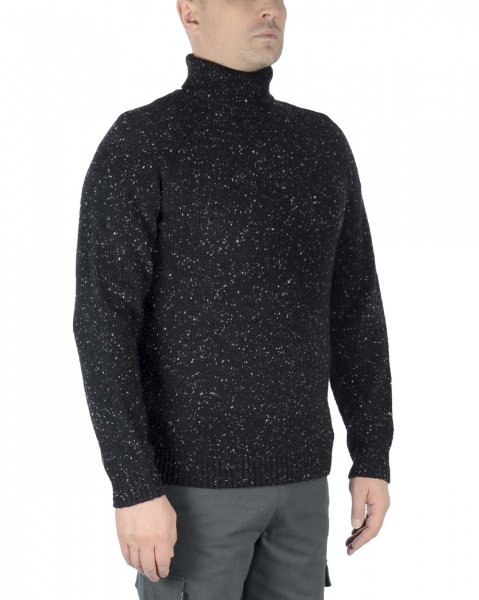 Свитер мужской Carhartt WIP Anglistic Turtlieneck (L черный)