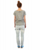 Футболка женская Naketano Squandering (Gun Smoke Grey Melange XS)