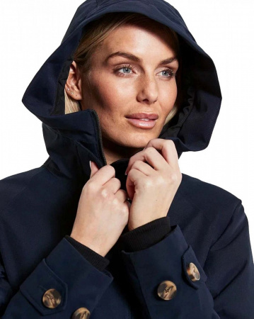 Куртка женская Didriksons Luna 504379 (999 глубокая синяя ночь, 46)