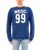 Толстовка мужская свитшот WeSC Club Estate sweatshirt (M темно-голубой)