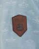 Толстовка женская с капюшоном Naketano Darthovic Ship (Pastel Blue L)