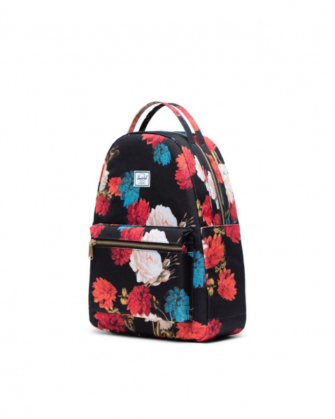 Рюкзак Herschel Nova Mid 2 10503 (18 L черно-красный)