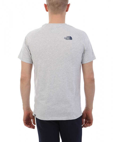 Футболка The North Face 000035557 (S серо-синий)