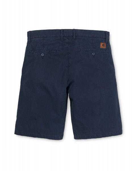 Шорты Carhartt WIP Johnson Short Questa Cotton Twill 9 Oz (30 темно-синий)