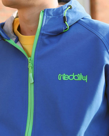 Куртка Iriedaily City Shield Uni Jacket (M голубой)