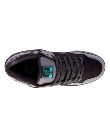 Кеды низкие мужские DVS ENDURO 125 (CHARCOAL BLACK Turquoise Nubuck, 11.5)