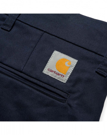 Шорты Carhartt WIP Sid Bermuda Lamar Cotton Polyester Twill 8.6 Oz (33 синий)