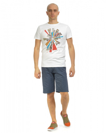 Шорты Carhartt WIP Johnson Short Questa Cotton Twill 9 Oz (29 темно-синий)
