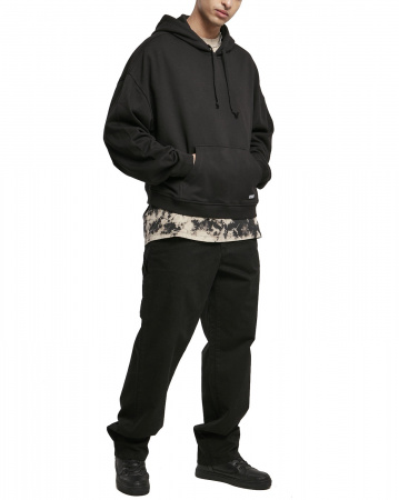 Толстовка мужская с капюшоном Urban Classics 80's Hoody TB4154 (S черный)