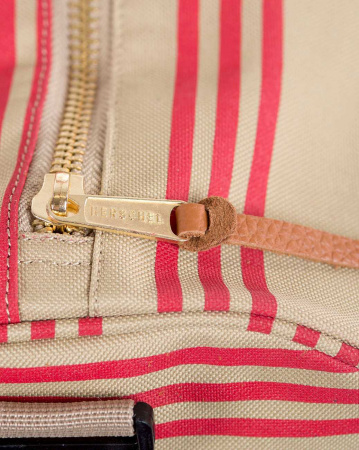 Сумка Herschel Novel Stripe (40 L красно-бежевый)